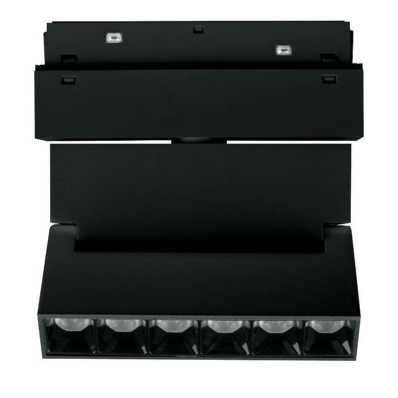 Lineare Lampe mit magnetischem Schienenelement, einstellbar M-LINE, schwarz, 6 W, 480 lm, 4000 K, DPM, MTL-SPRL-6W-B