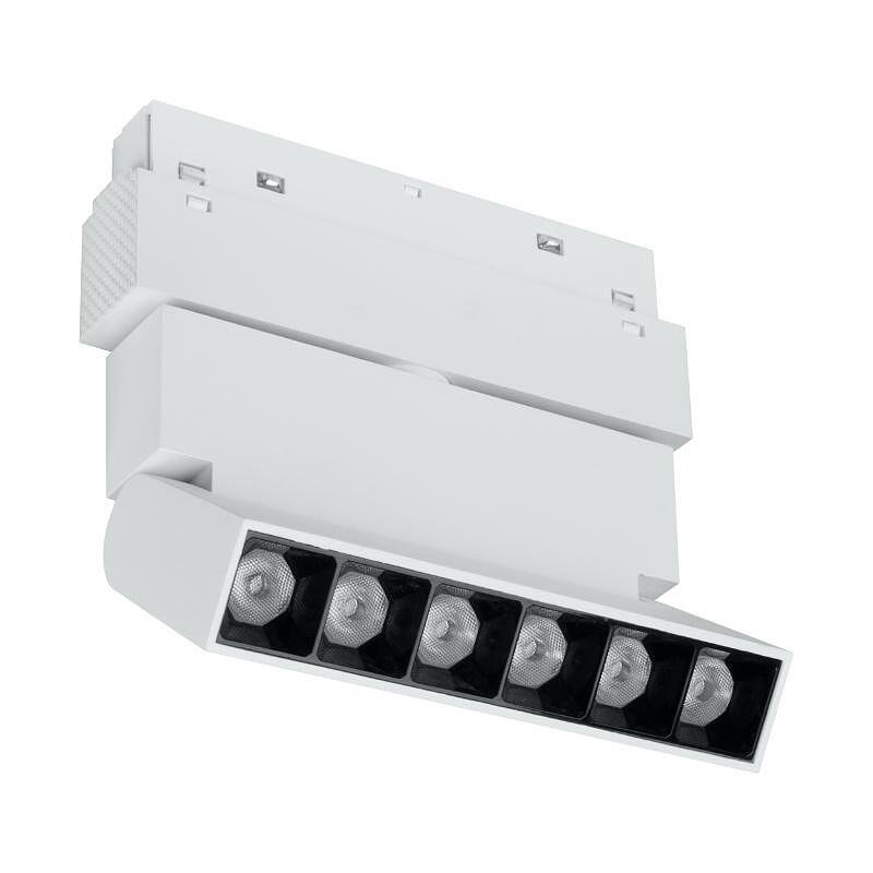 Lineare Lampe mit magnetischem Schienenelement, einstellbar M-LINE, weiß, 6 W, 480 lm, 4000 K, DPM, MTL-SPRL-6W-W