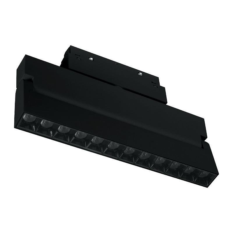Lineare Lampe mit magnetischem Schienenelement, einstellbar M-LINE, schwarz, 12 W, 960 lm, 4000 K, DPM, MTL-SPRL-12W-B