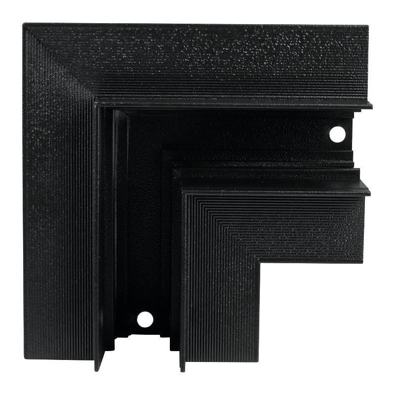 Anschluss für magnetische Schienen für Innenmontage, horizontal M-LINE, schwarz, DPM, MTL-RLB