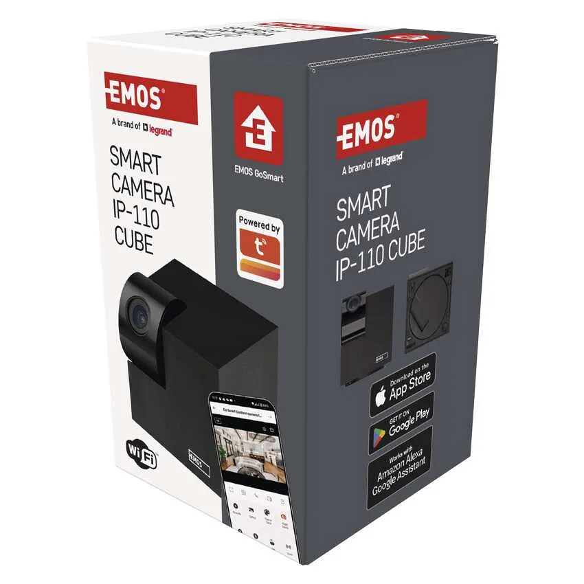 IP Κάμερα 3MP PT 5Vdc IP20 IP-110 CUBE Wi-Fi GoSmart EMOS