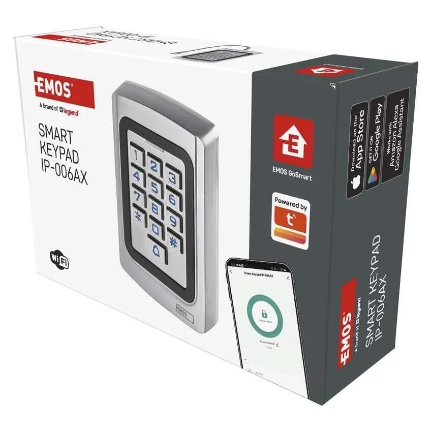 Standalone reader with keypad for access control IP-006AX Wi-Fi GoSmart EMOS