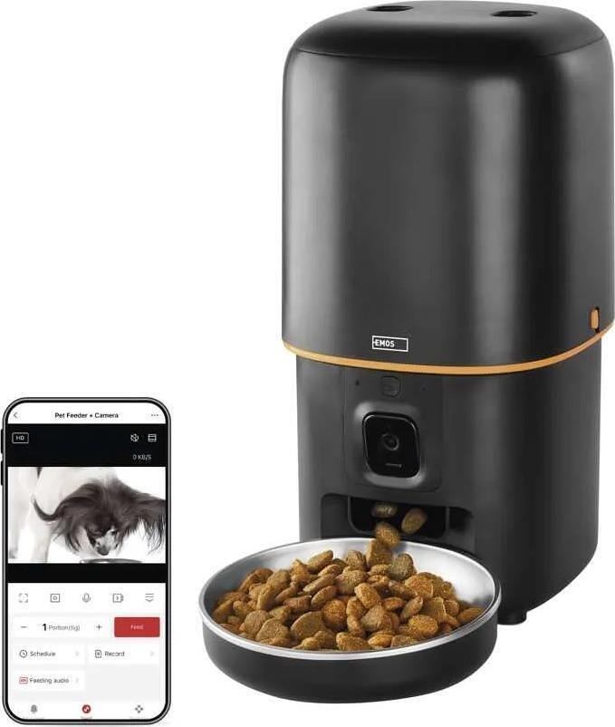 Pet Feeder with Camera 2MP Wi-Fi GoSmart EMOS