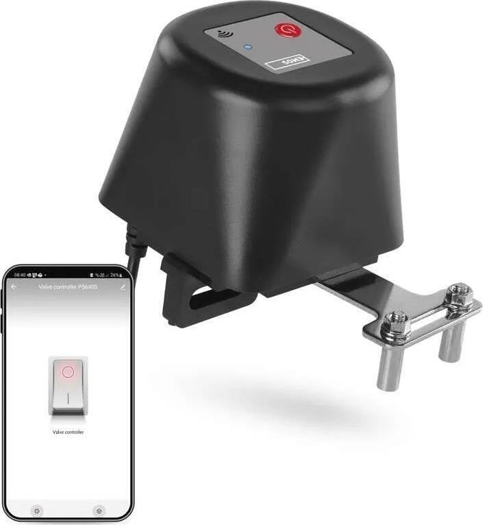 Actuator for shut-off valve with battery ZigBee GoSmart EMOS