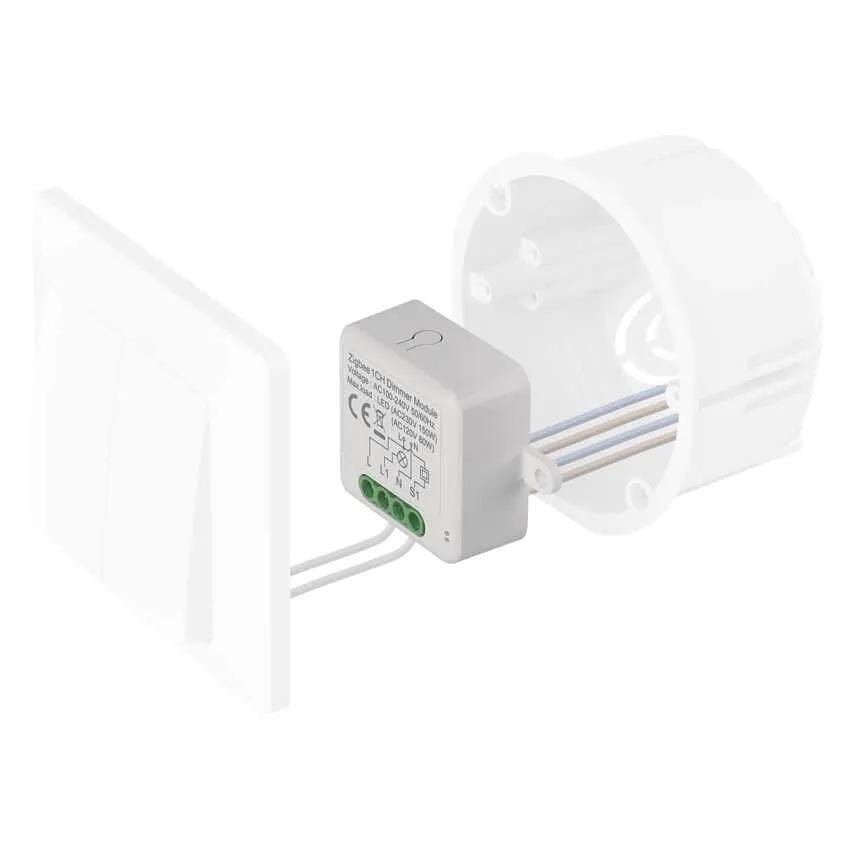 Smart Relay Micromodule 1x dimmer 150VA requires neutral IP-2111DZ ZigBee GoSmart EMOS