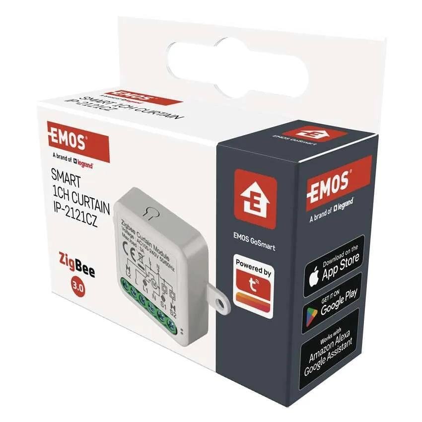 Micromódulo Smart relé 1x persiana 3A requiere neutro IP-2121CZ ZigBee GoSmart EMOS