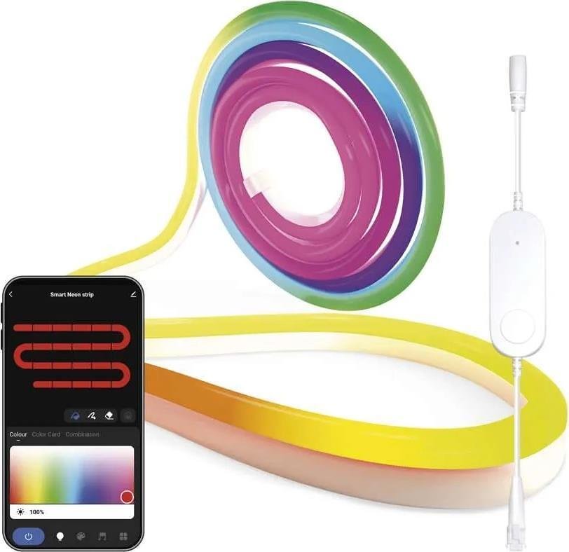 LED Strip 6.6W RGBIC NEON 20000h 5m with controller Wi-Fi GoSmart EMOS