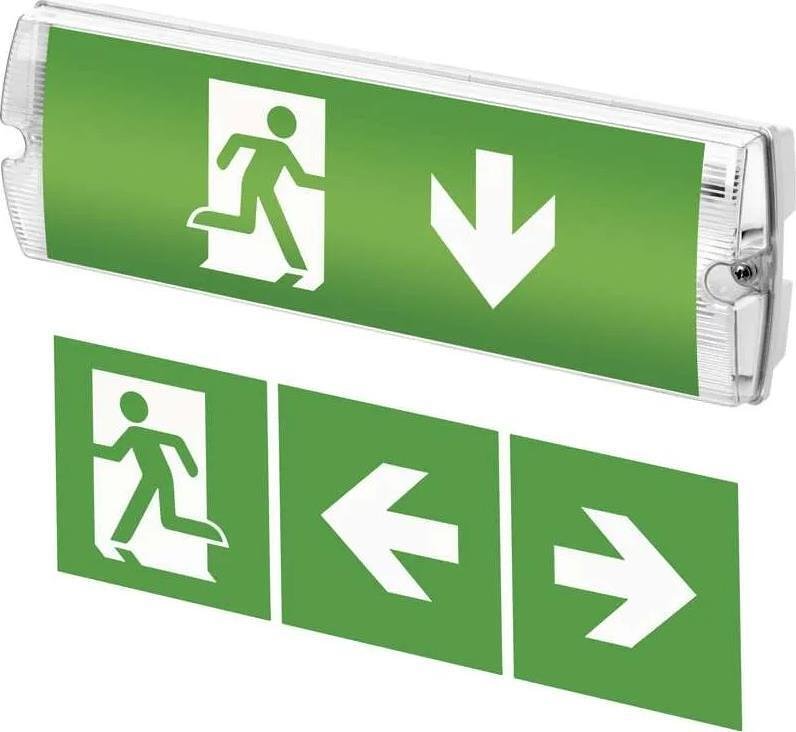 Éclairage d'urgence LED 3W 6500K 150lm 3h IP65 montage apparent NESSI EMOS
