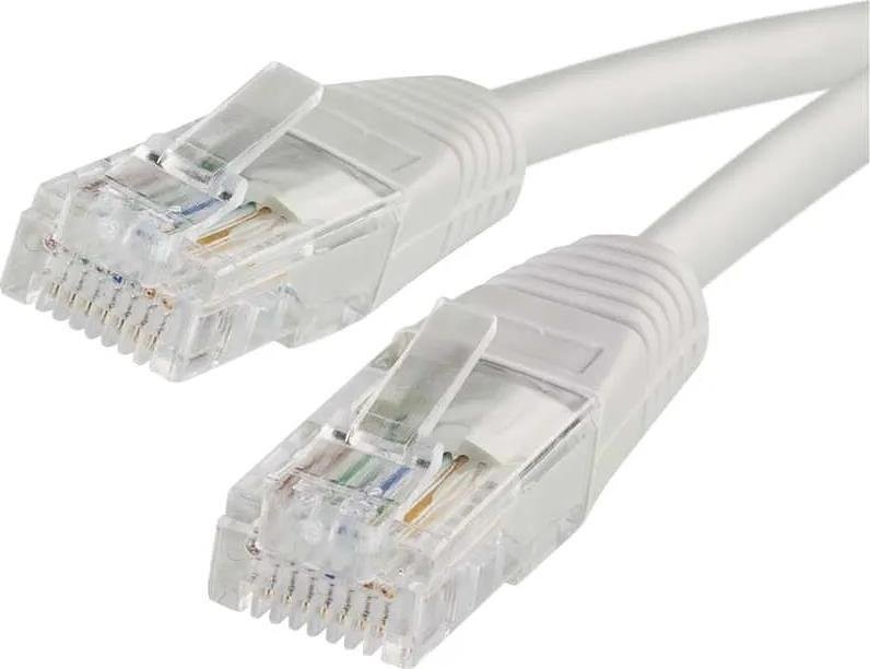 Καλώδιο σύνδεσης Cat.5e U/UTP PVC γκρι – 1m EMOS