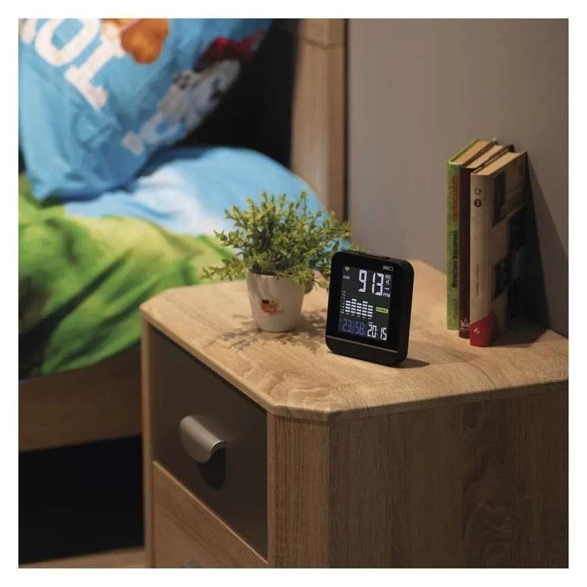 Capteur d'humidité, température et CO2 Wi-Fi GoSmart EMOS