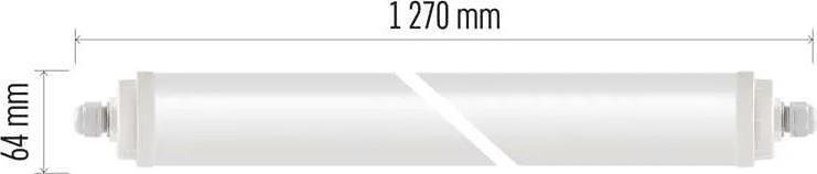 Cuerpo de iluminación LED Damp Proof 34W 4000K 4100lm 120° 50000h IP65 1.2m FESTY EMOS