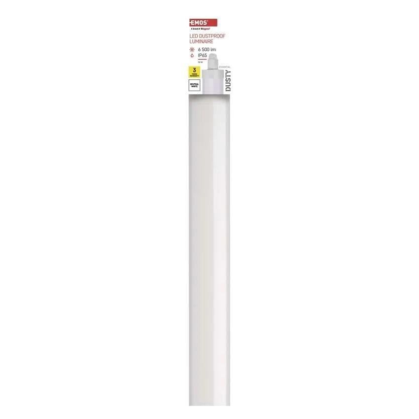 Corps d'éclairage LED Damp Proof 50W 4000K 6500lm 120° 30000h IP65 1.5m DUSTY EMOS