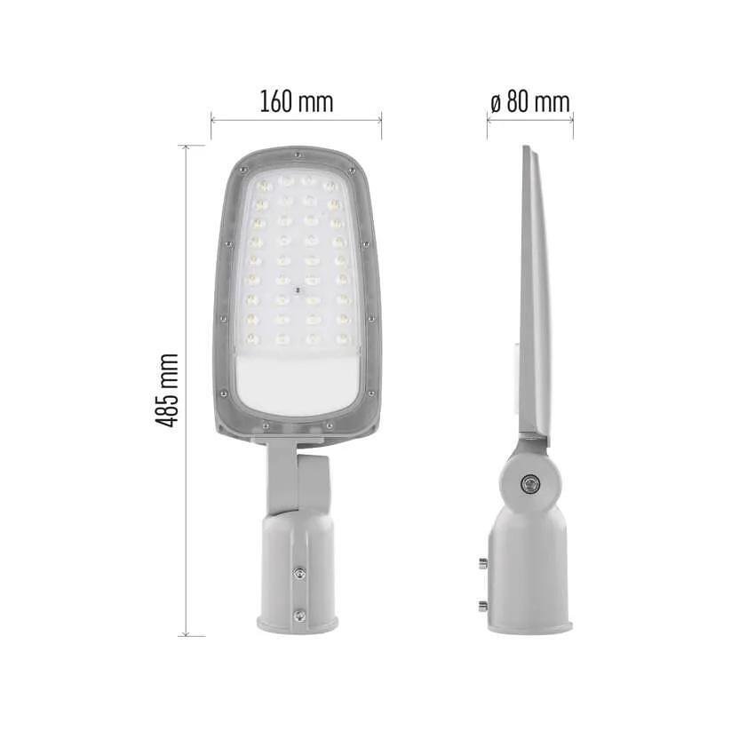 Corp de iluminat stradal LED 50W 4000K 6000lm 130° x 60° 36000h IP65 SOLIS EMOS