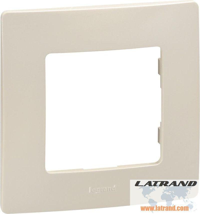 LEGRAND - Cadre simple NILOE 665011 crème