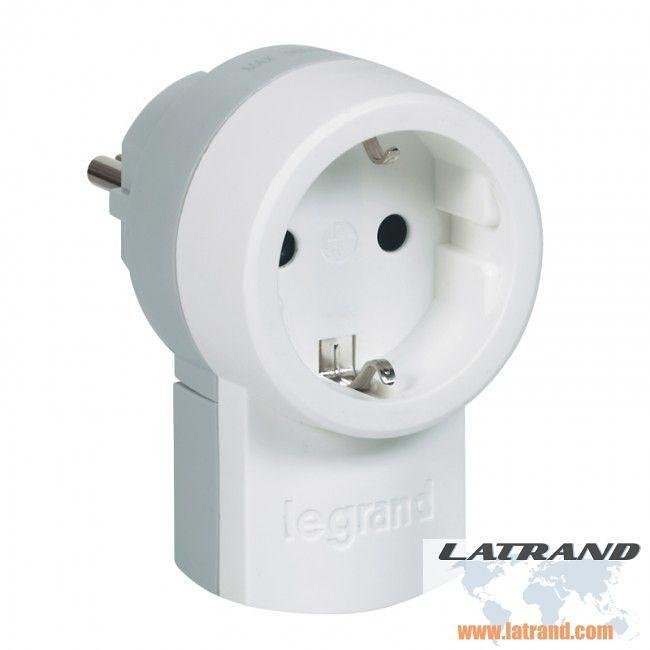 Prise avec contact 2P+T 16A - 50462