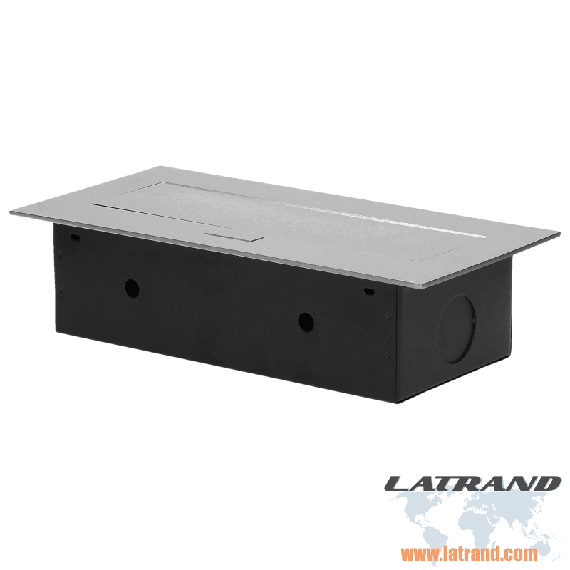 Scatola per mobili per incasso con 3 contatti Schuko ORNO - OR-AE-1371(GS)/G