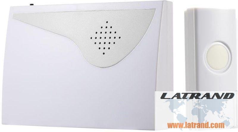Citofono wireless 17 melodie 70dB 100 metri bianco Commel - C411-106