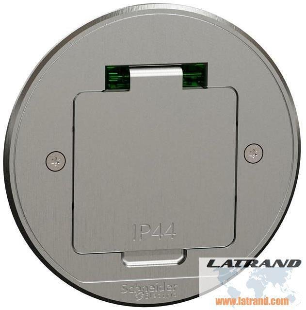 Подов контакт шуко IP44 кръгъл XS Unica System+ SE - INS52101