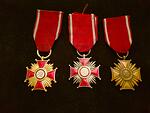 Medals of Merit Poland set