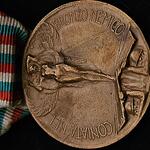 Italy WWI bronze enemy medal