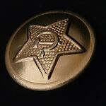 CCCP Soviet uniform button