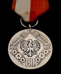 Poland silver medal 40 anni PRL