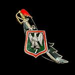 France, seventh hunters military badge FR000009