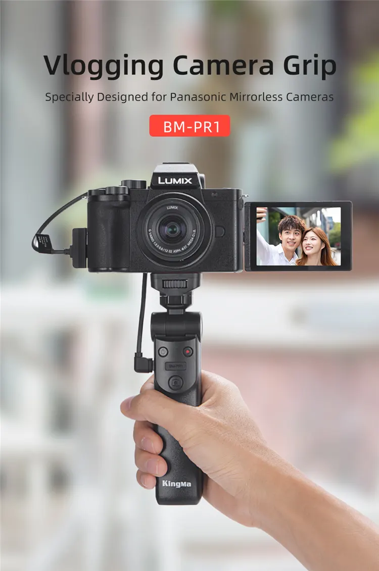 Грип-мини статив Vlogging control за камера Panasonic Mirrorless