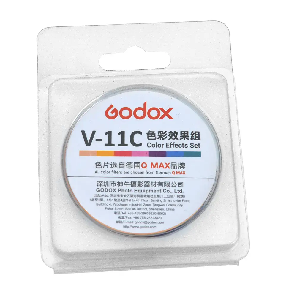 Комплект Godox V-11C  цветни филтри