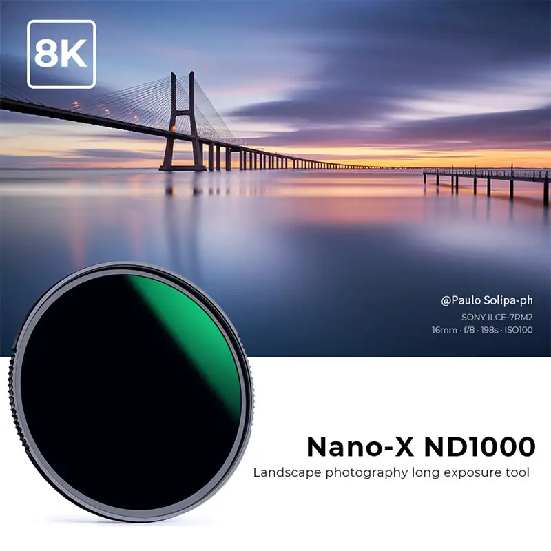 82 mm ND1000 филтър 10 Stop ND Nano-X series