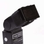 Софтбокс/дифузьор пчелна пита за ръчна светкавица за фотоапарат 