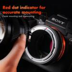 Преходник за обектив Canon FD  към тяло Sony NEX  Pro E -Mount KF06.439