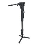 Монопод Clip  CARBON MKC-3414  с флуидна глава