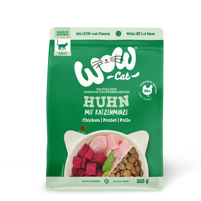 WOW CAT ADULT CHICKEN 325 g