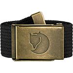 Canvas Brass Belt 4 cm