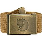 Canvas Brass Belt 4 cm