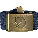 Canvas Brass Belt 4 cm