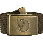 Canvas Brass Belt 4 cm