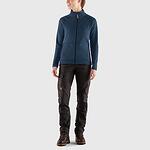 Ovik Fleece Zip Sweater W