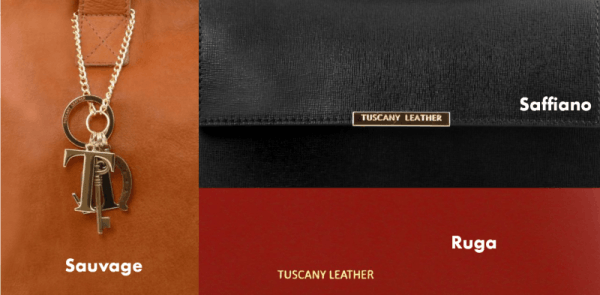 Видове кожа от които са изработени чантите на Рива Стил БГ от Tuscany Leather