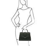 Дамска италианска чанта от естествена кожа Tuscany Leather TL BAG TL142156