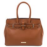 Дамска италианска чанта от естествена кожа Tuscany Leather TL Bag TL142174