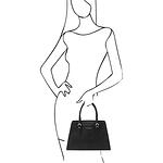 Италианска дамска  чанта от естествена кожа Tuscany Leather TL BAG TL142147