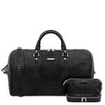 Комплект италиански кожени чанти за пътуване Colombo TL142235 Tuscany Leather