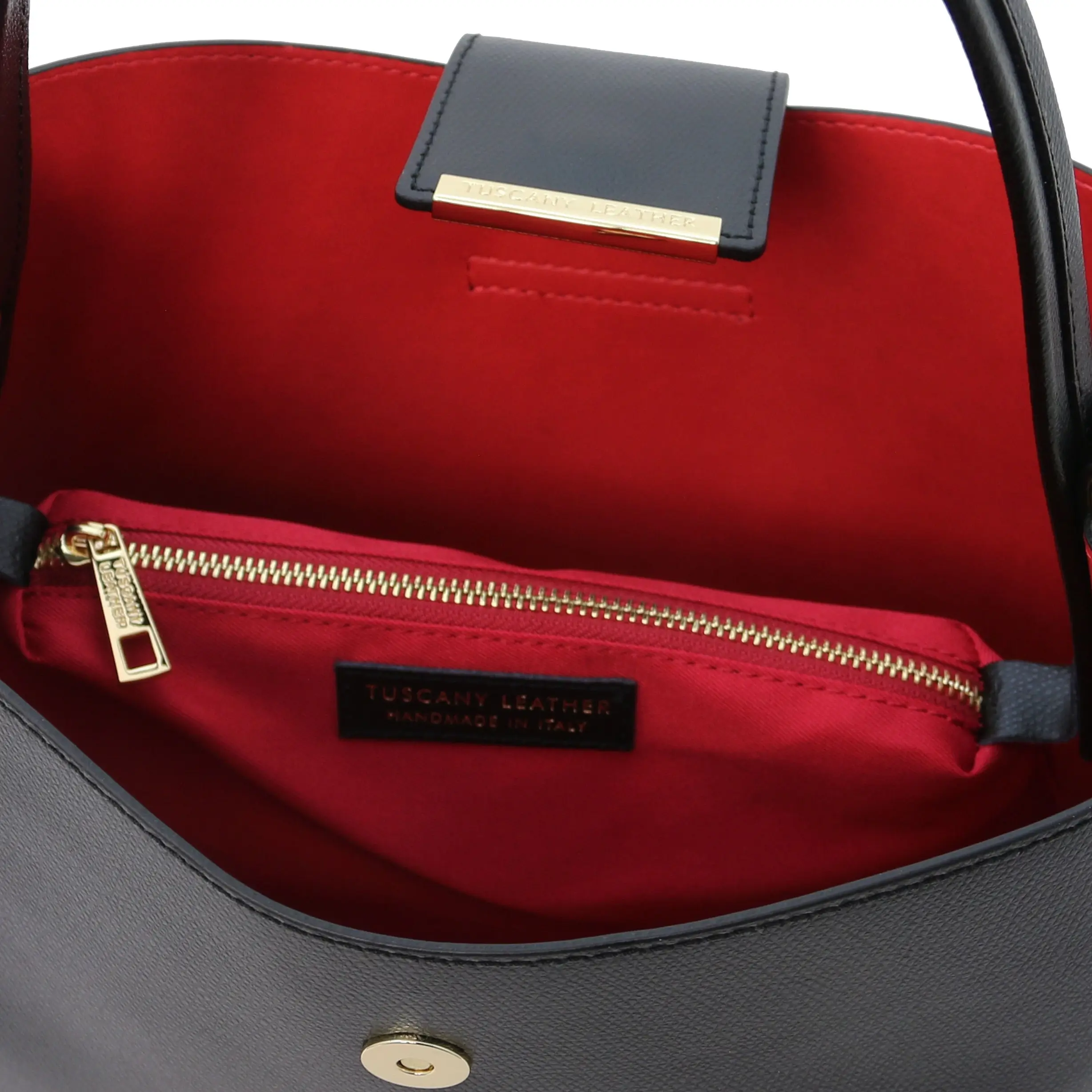 Италианска дамска чанта от естествена кожа CLIO TL141690-1