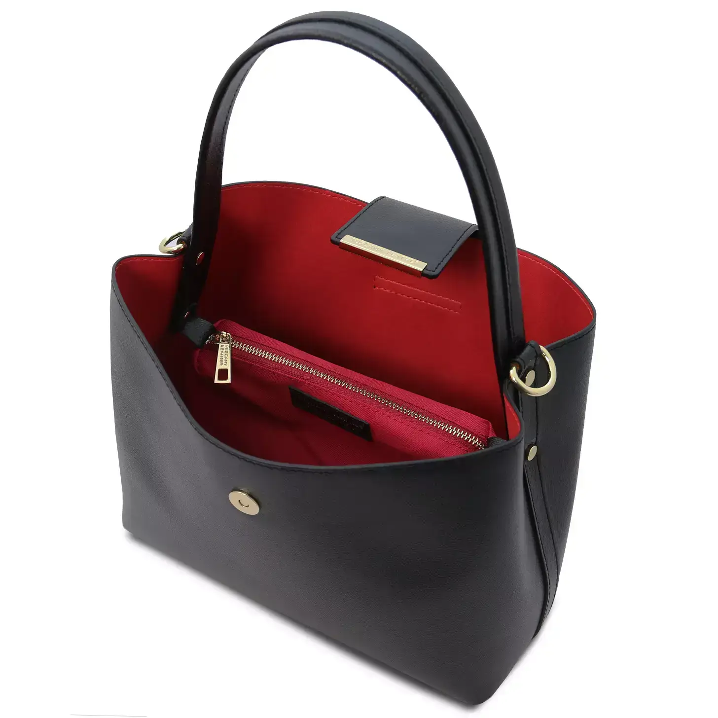 Италианска дамска чанта от естествена кожа CLIO TL141690-1