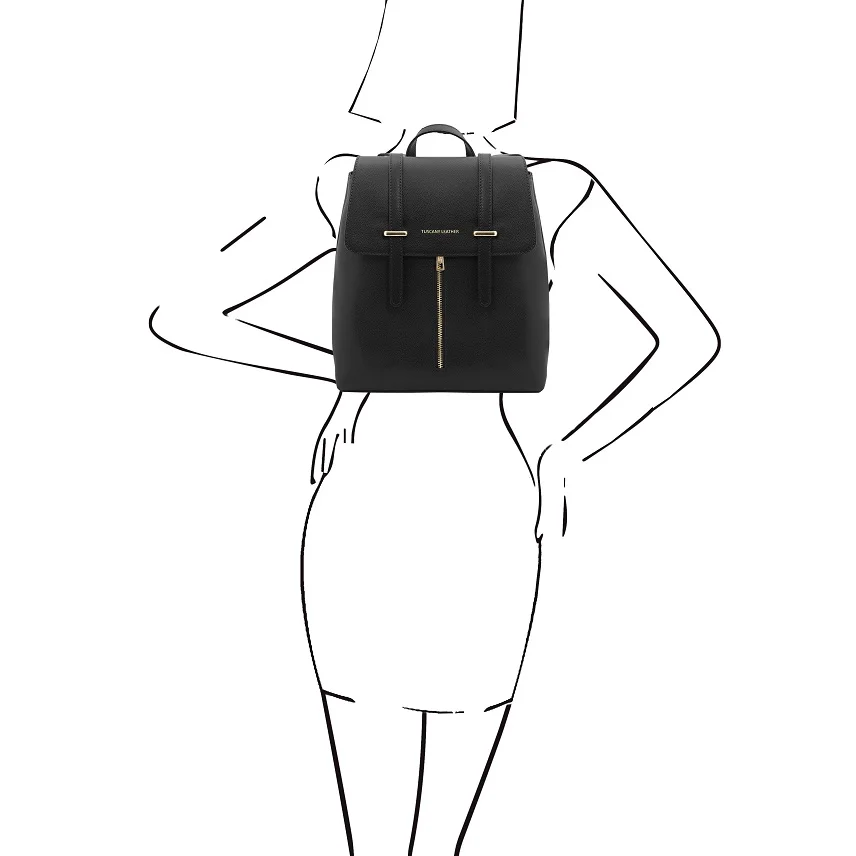 Италианска раница от естествена кожа TL BAG TL142281