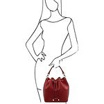 Италианска дамска чанта от естествена кожа Tuscany Leather Vittoria TL141531