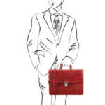 Италианска мъжка бизнес чанта Amalfi TL141351