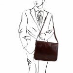 Италианска мъжка бизнес чанта Tuscany Leather  TL Messenger TL141254